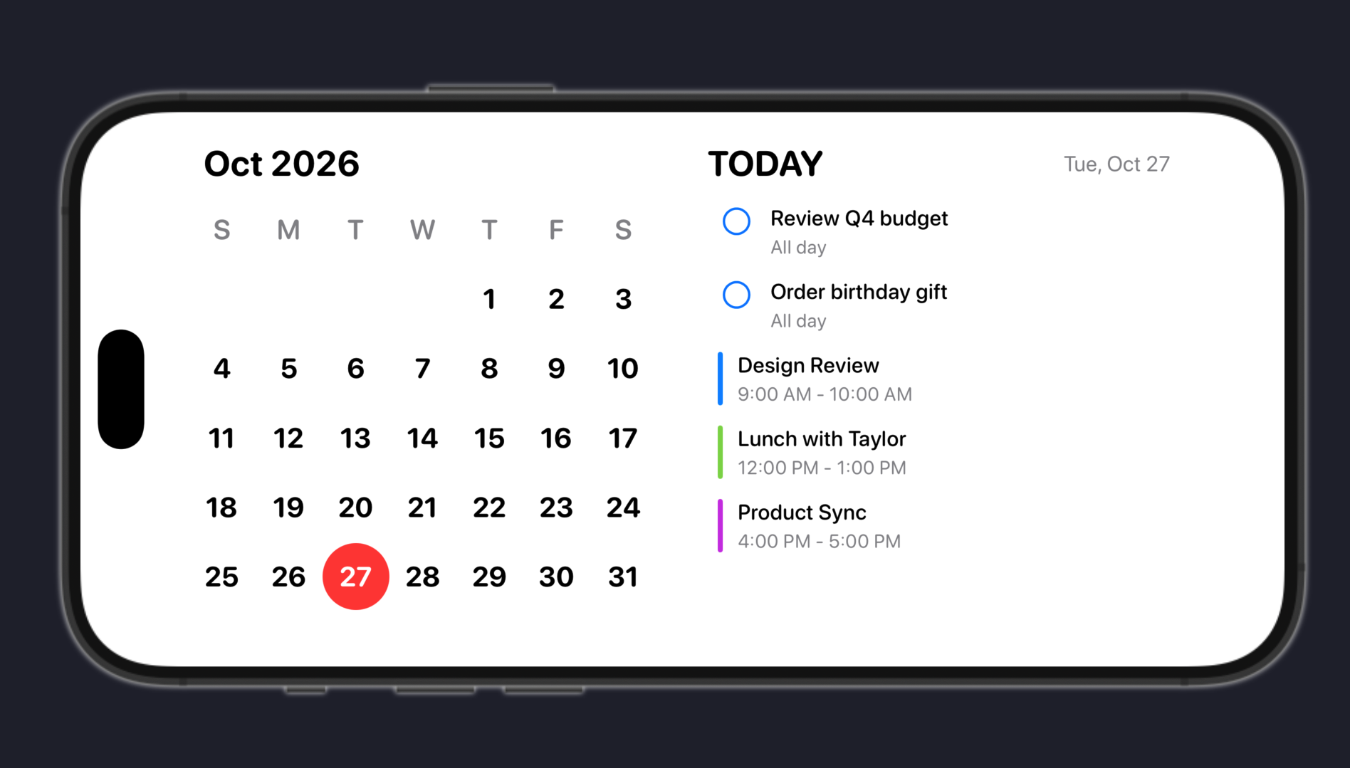 INTW landscape mode
